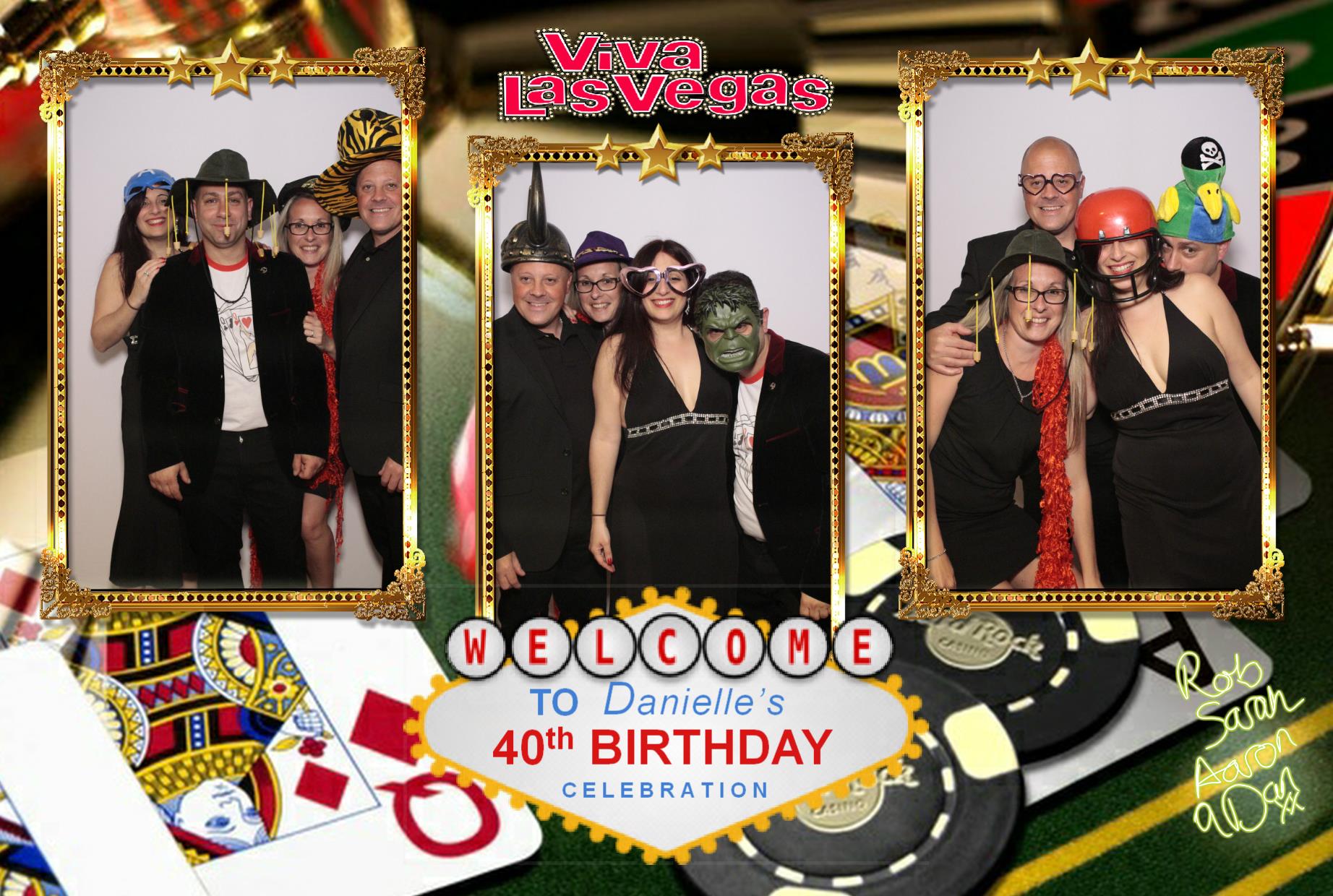 Danielle’s 40th birthday | View more photos from the event at gallery.myphotoboothexperience.co.uk/u/MyPhotoBoothExperienceLtd/Danielle’s-40th-birthday